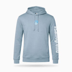 Plavi bivoli hoodie